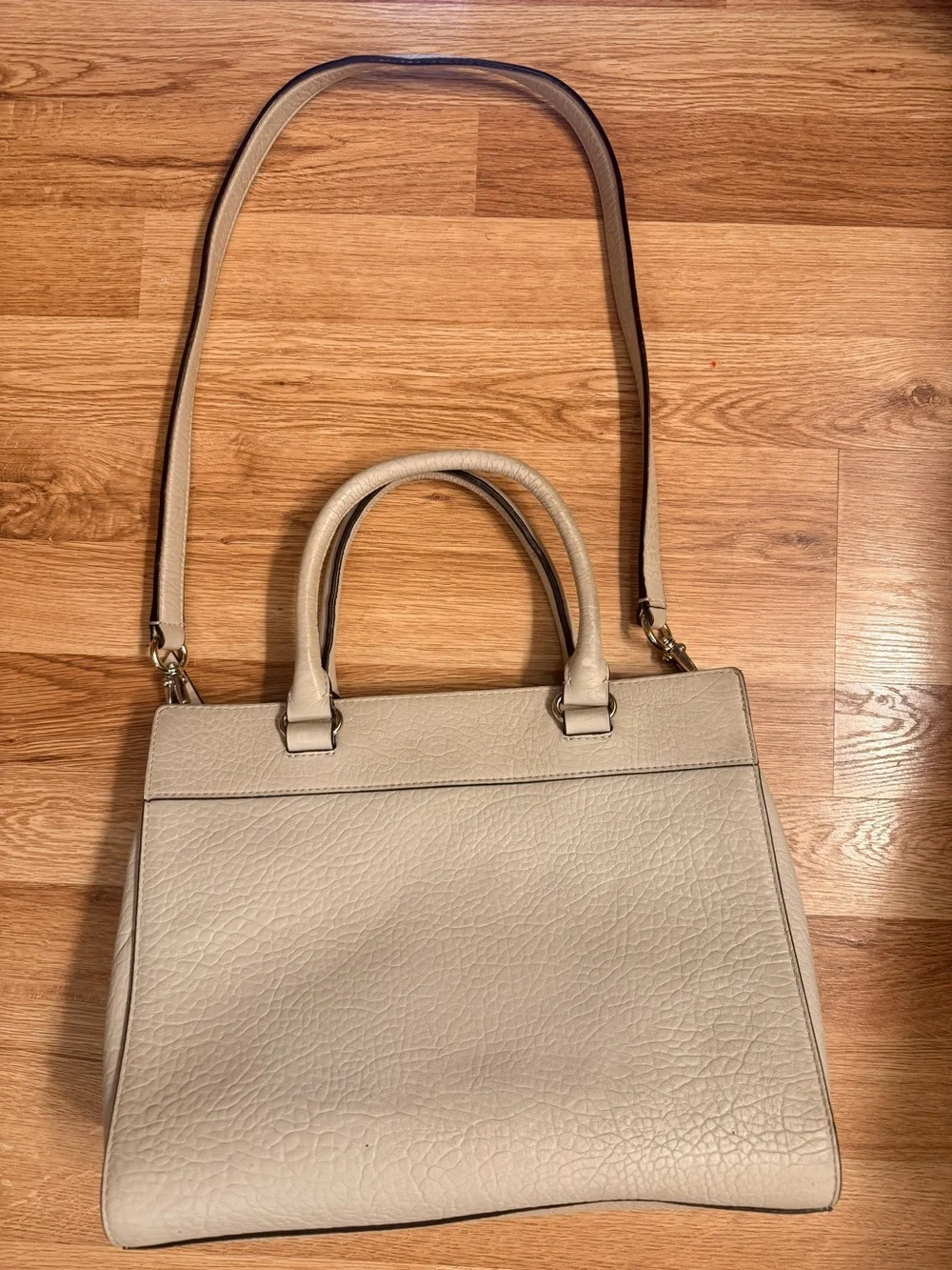 kate spade New York vintage Cream Perforated Leather Purse